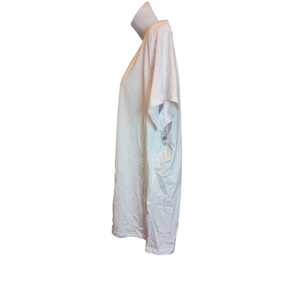 Aveto White Short Sleeve T-Shirt Women's Sz. 3X Plus - Picture 3 of 5